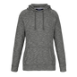 L00741 - Anaheim - Ladies Pullover Hooded Sweatshirt - Gunmetal Heather / XS / Fleece
