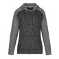 L00746 - Alameda - Ladies Pullover Hooded Sweatshirt - Black/Gunmetal Heather / XS / Fleece