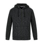 L00750 - Berkeley - Adult Full Zip Hooded Sweatshirt - Black Heather / S / Fleece