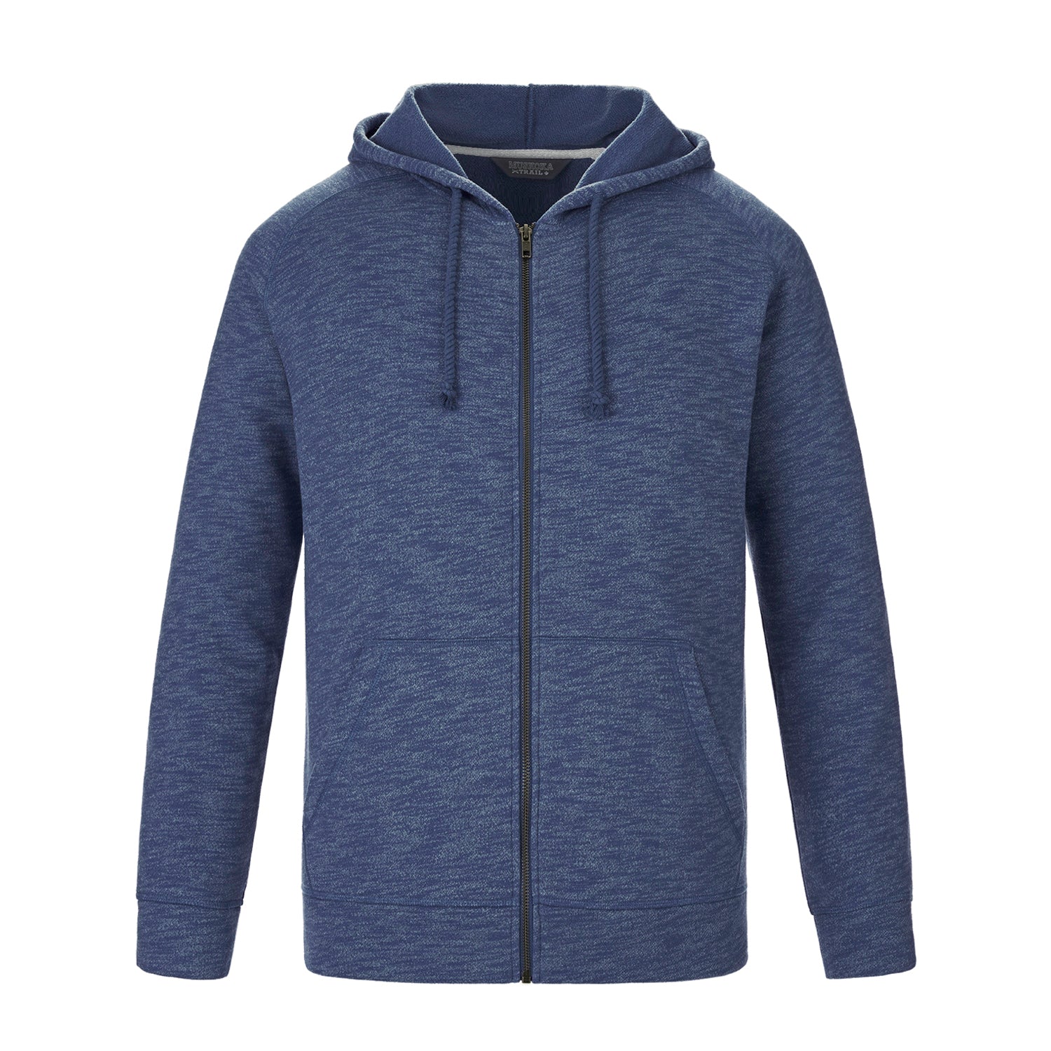 L00750 - Berkeley - Adult Full Zip Hooded Sweatshirt - Navy Heather / S / Fleece