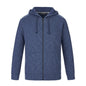 L00750 - Berkeley - Adult Full Zip Hooded Sweatshirt - Navy Heather / S / Fleece