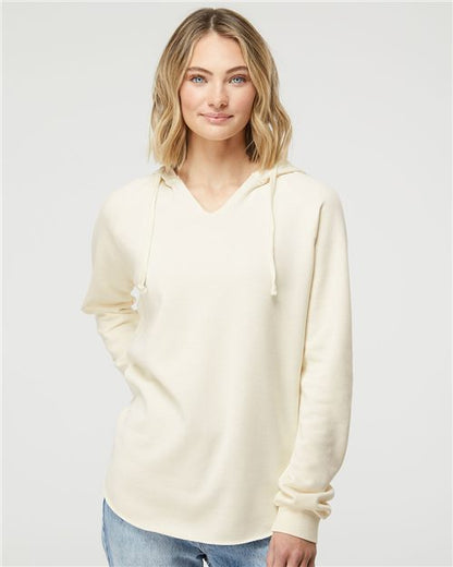 Women’s Lightweight California Wave Wash Hooded Sweatshirt -