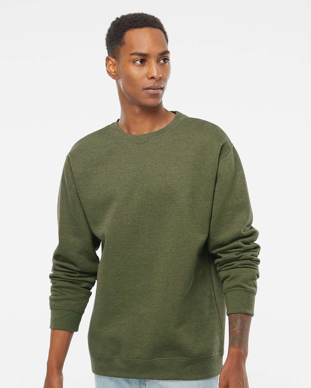 Independent Trading Co. Midweight Crewneck Sweatshirt SS3000