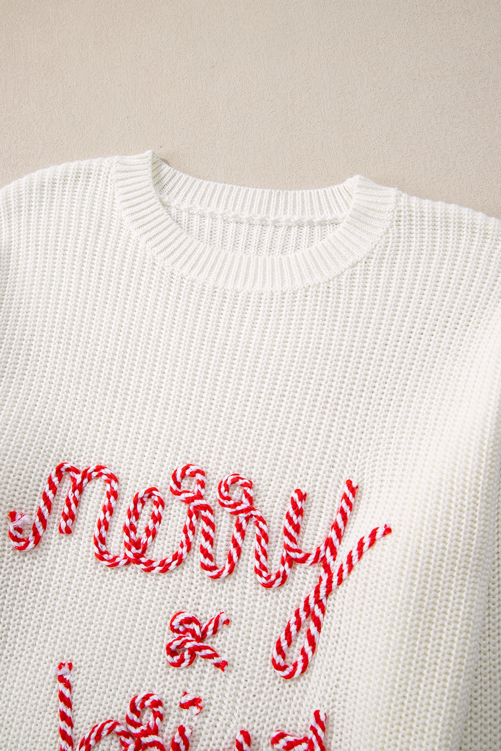 Bright White Merry & Bright Christmas Sweater