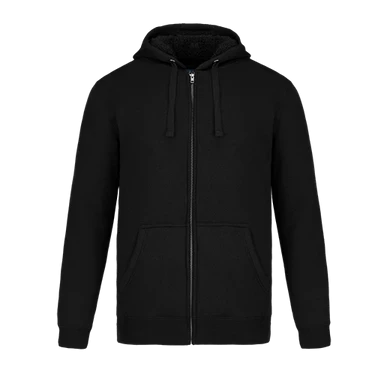 Custom Full-Zip Sherpa-Lined Hoodie 12-Pack (Embroidered & Printed)
