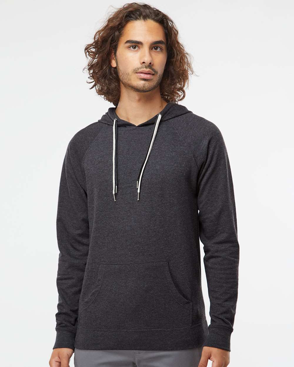 Independent Trading Co. Icon Lightweight Loopback Terry Hooded Sweatshirt SS1000