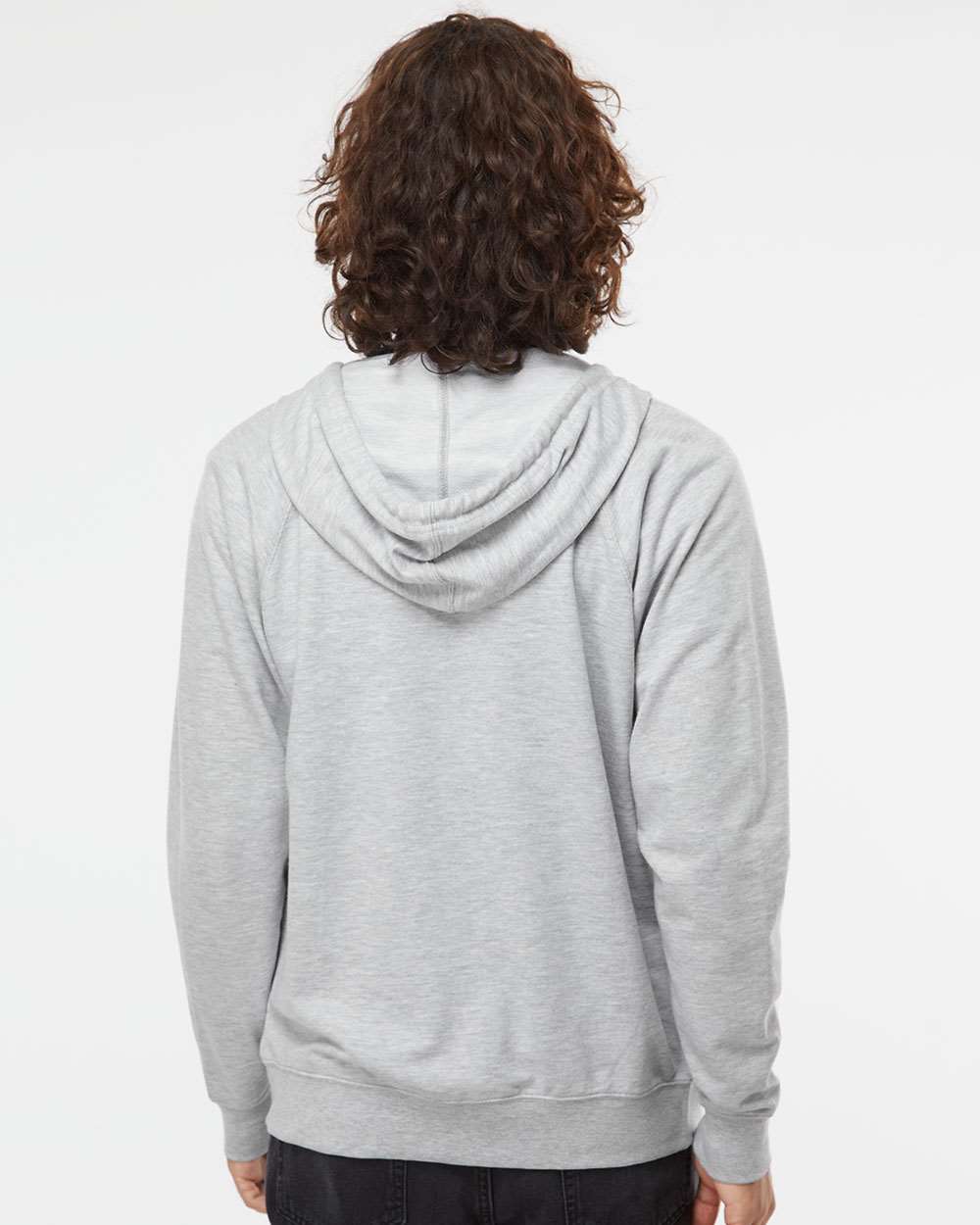 Independent Trading Co. Icon Lightweight Loopback Terry Full-Zip Hooded Sweatshirt SS1000Z