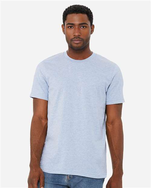 CVC Jersey Tee - Heather Prism Blue -  - 7584