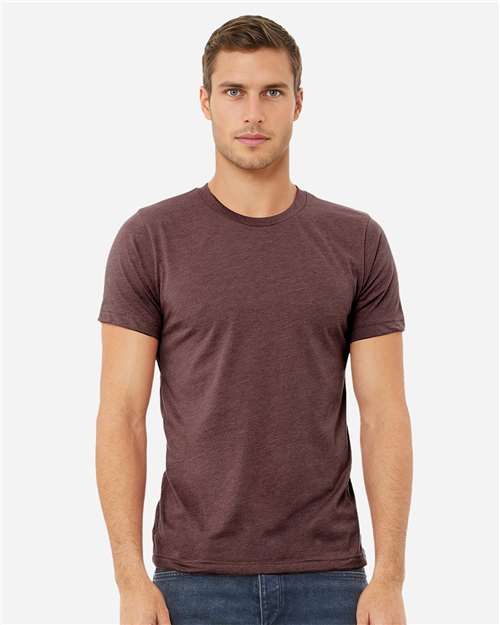 CVC Jersey Tee - Heather Maroon -  - 7584