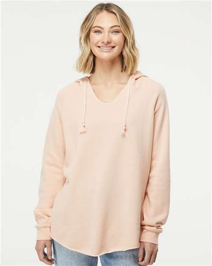 Women’s Lightweight California Wave Wash Hooded Sweatshirt -