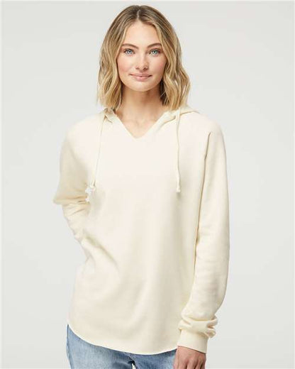 Women’s Lightweight California Wave Wash Hooded Sweatshirt -