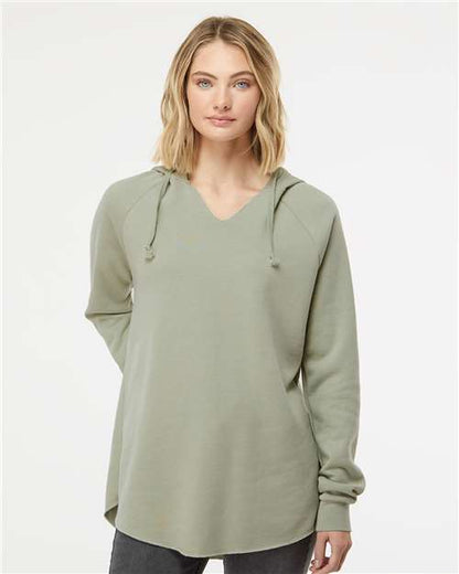 Women’s Lightweight California Wave Wash Hooded Sweatshirt -