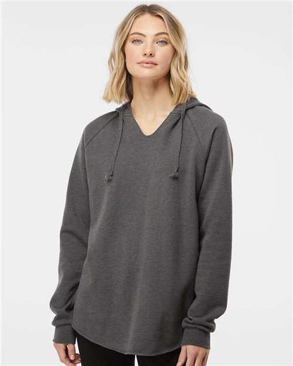 Women’s Lightweight California Wave Wash Hooded Sweatshirt -