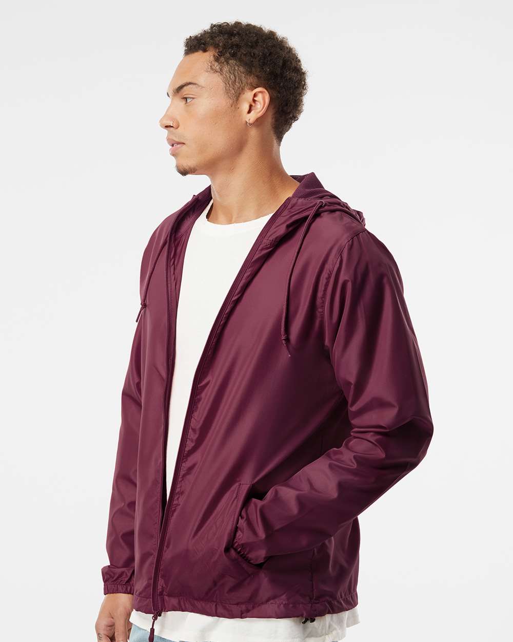 Independent Trading Co. Lightweight Windbreaker Full-Zip Jacket EXP54LWZ