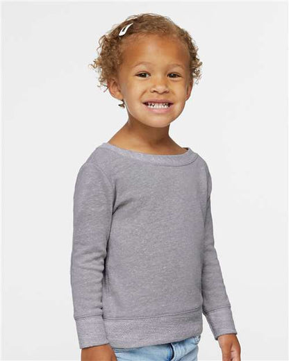 Toddler Harborside Mélange French Terry Crewneck Sweatshirt -  - 7861