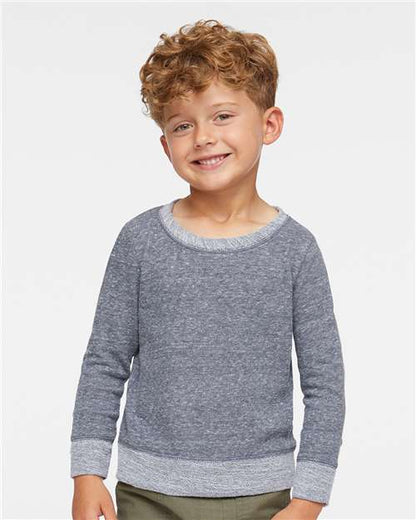 Toddler Harborside Mélange French Terry Crewneck Sweatshirt -  - 7861