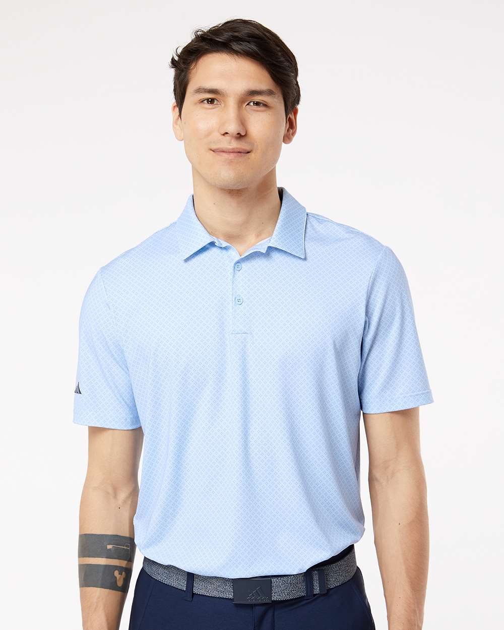 Adidas Diamond Dot Print Polo A498