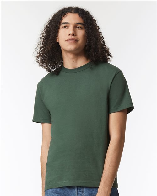 Unisex Heavyweight Cotton Tee - Ash Grey -