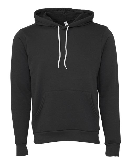 Unisex Sponge Fleece Hoodie Sweatshirt - DTG Dark Grey -  - 2768
