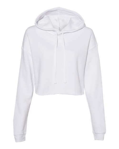 Women's Crop Fleece Hoodie Sweatshirt -  - 6891