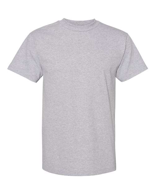 Heavyweight Cotton Tee - Heather Grey