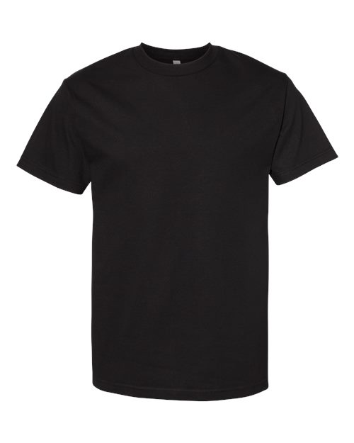 Unisex Heavyweight Cotton Tee - Black -  - 8168