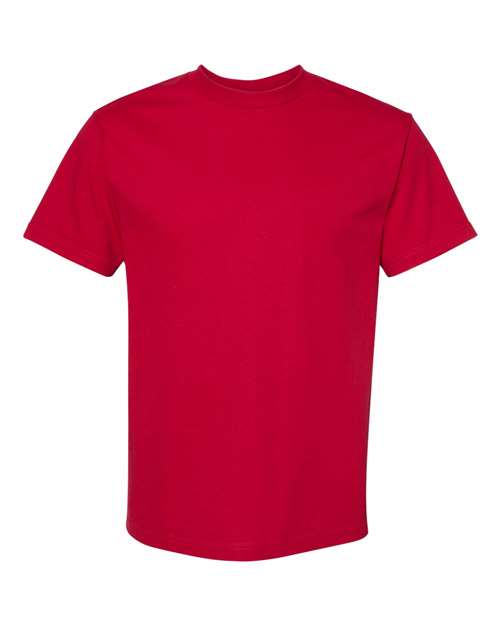 Heavyweight Cotton Tee - Cardinal