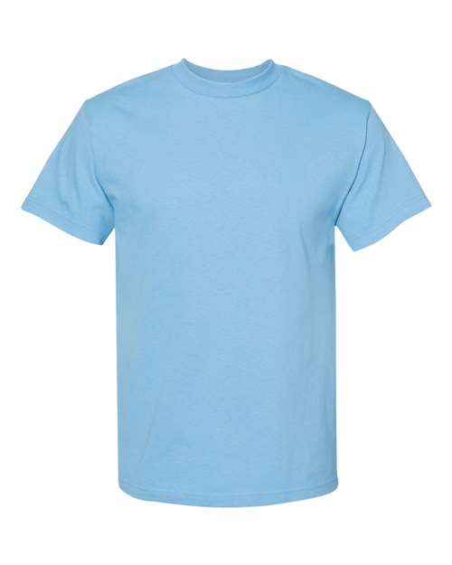 Heavyweight Cotton Tee - Carolina Blue