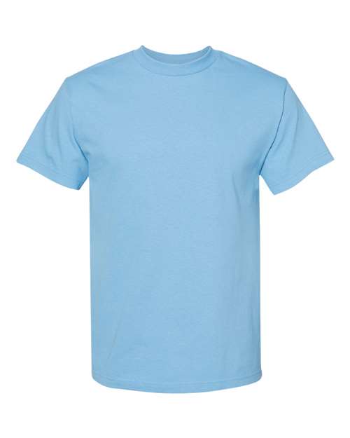 Unisex Heavyweight Cotton Tee - Carolina Blue -  - 8168