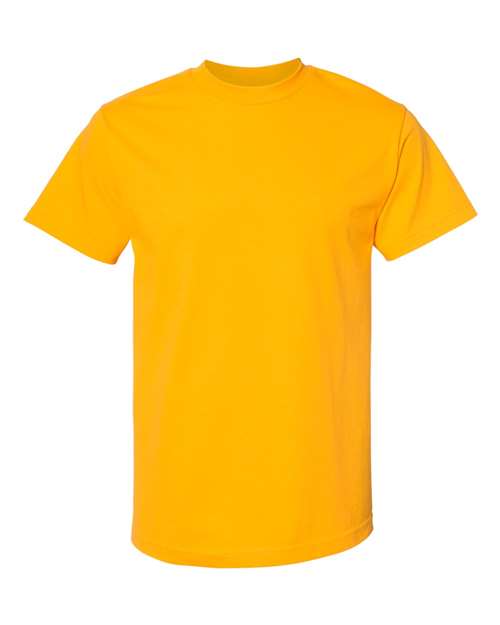 Unisex Heavyweight Cotton Tee - Gold -  - 8168