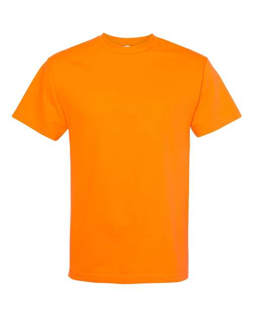 Heavyweight Cotton Tee - Orange