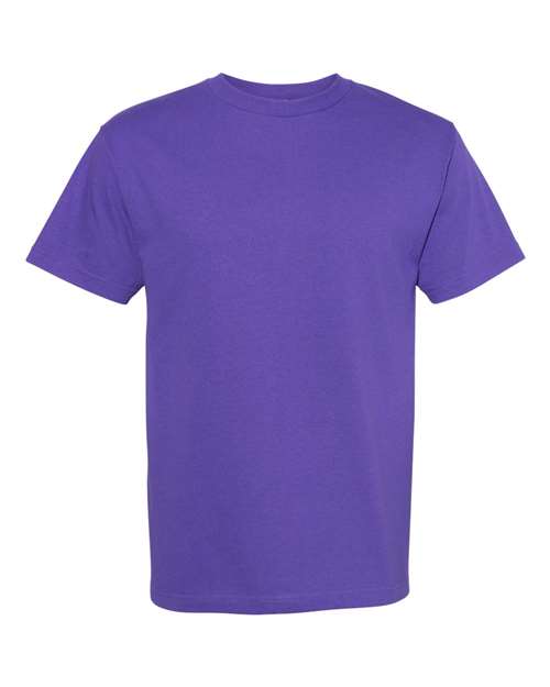 Heavyweight Cotton Tee - Purple