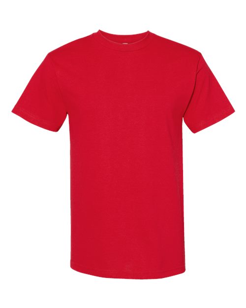 Heavyweight Cotton Tee - Red