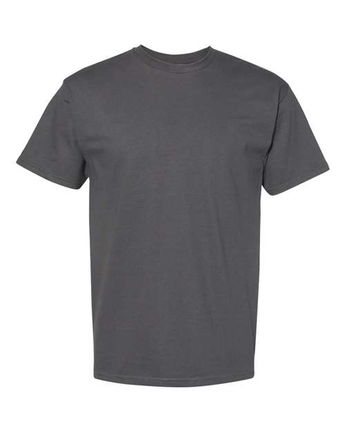 Midweight Cotton Tee - Charcoal