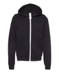 Youth Sponge Fleece Full-Zip Hoodie Sweatshirt -  - 8196
