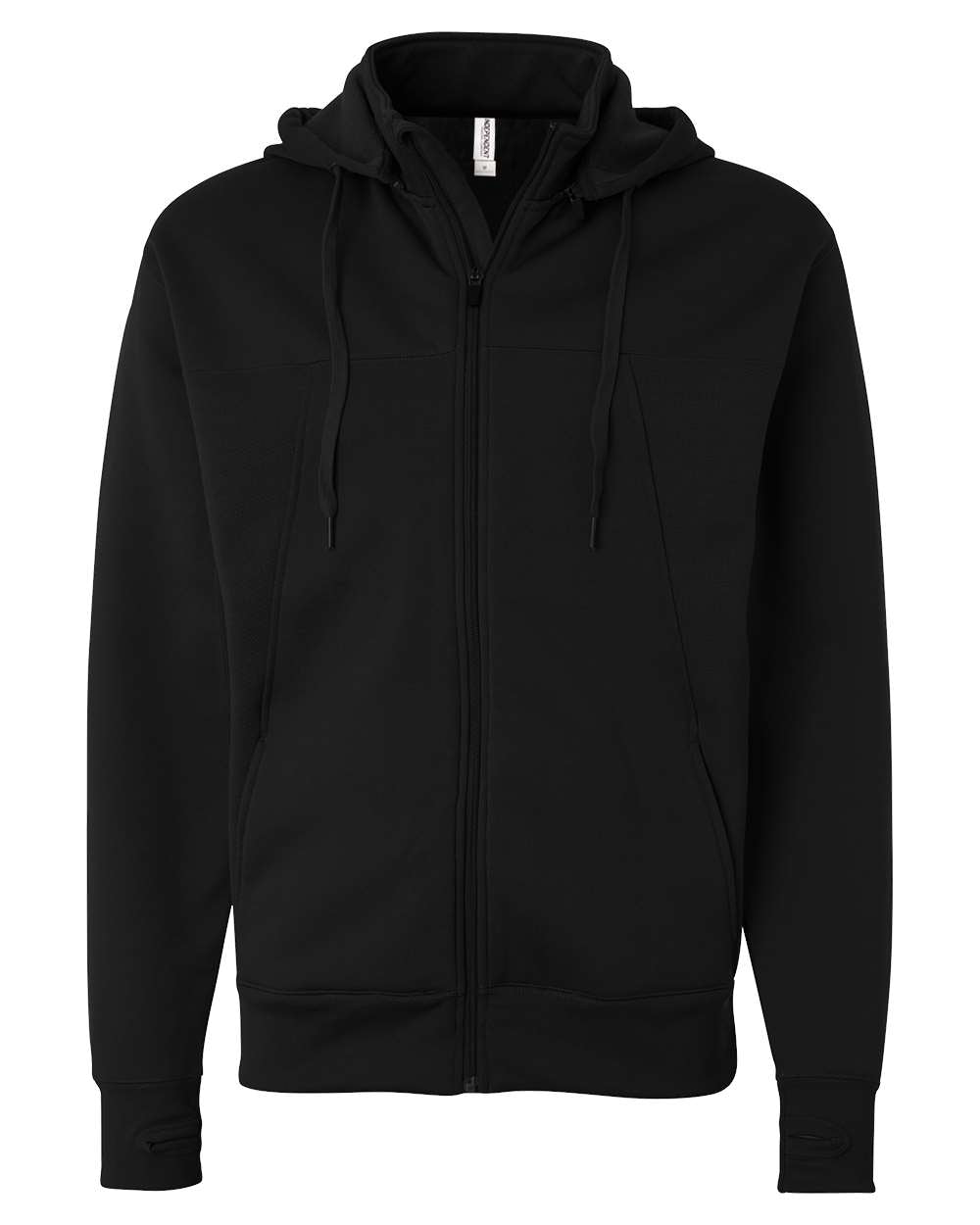 Independent Trading Co. Poly-Tech Full-Zip Hooded Sweatshirt EXP80PTZ