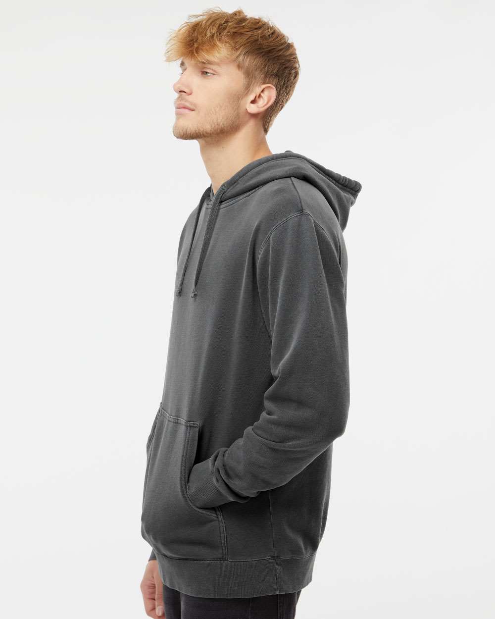 Independent Trading Co. Midweight Pigment-Dyed Hooded Sweatshirt PRM4500