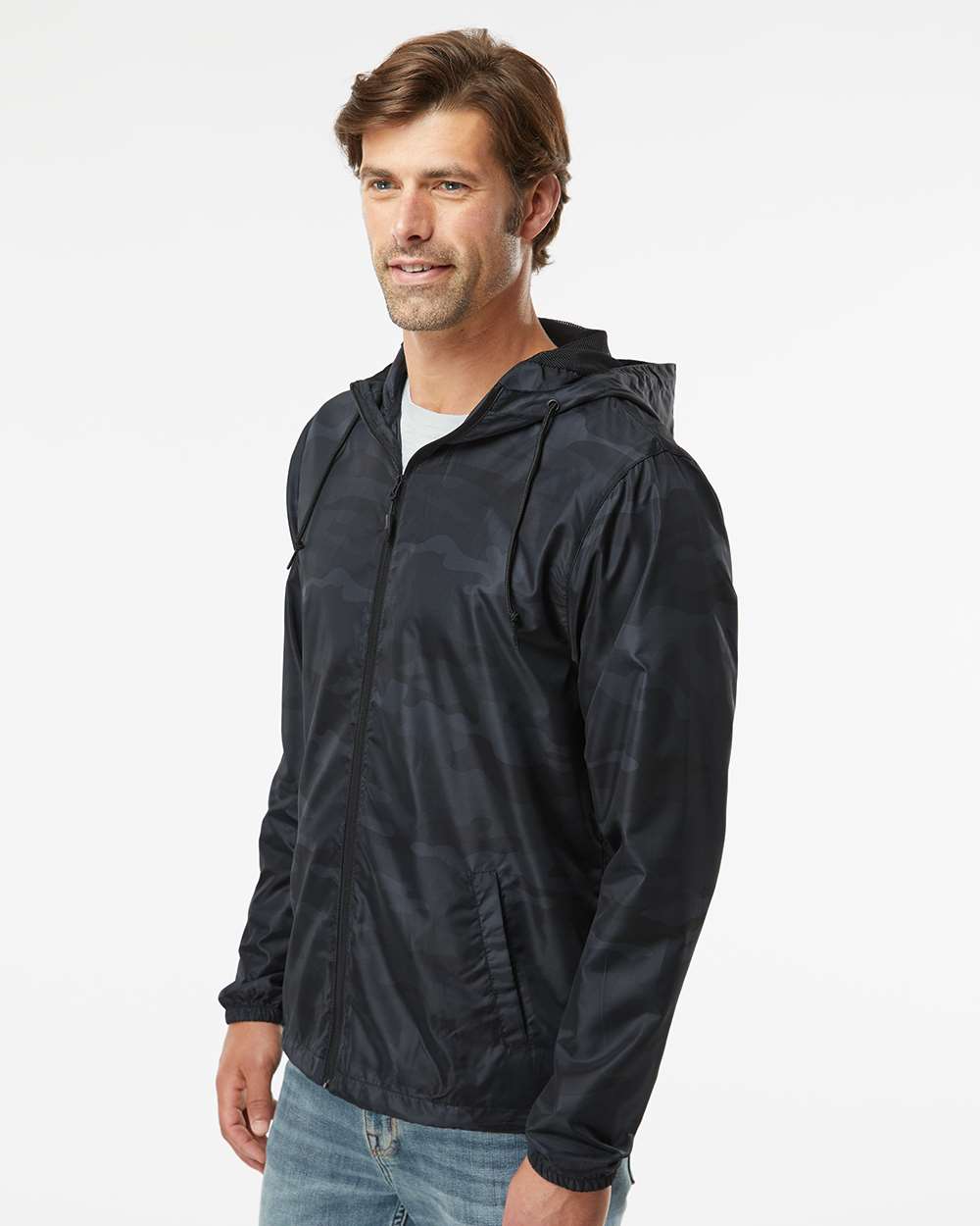 Independent Trading Co. Lightweight Windbreaker Full-Zip Jacket EXP54LWZ