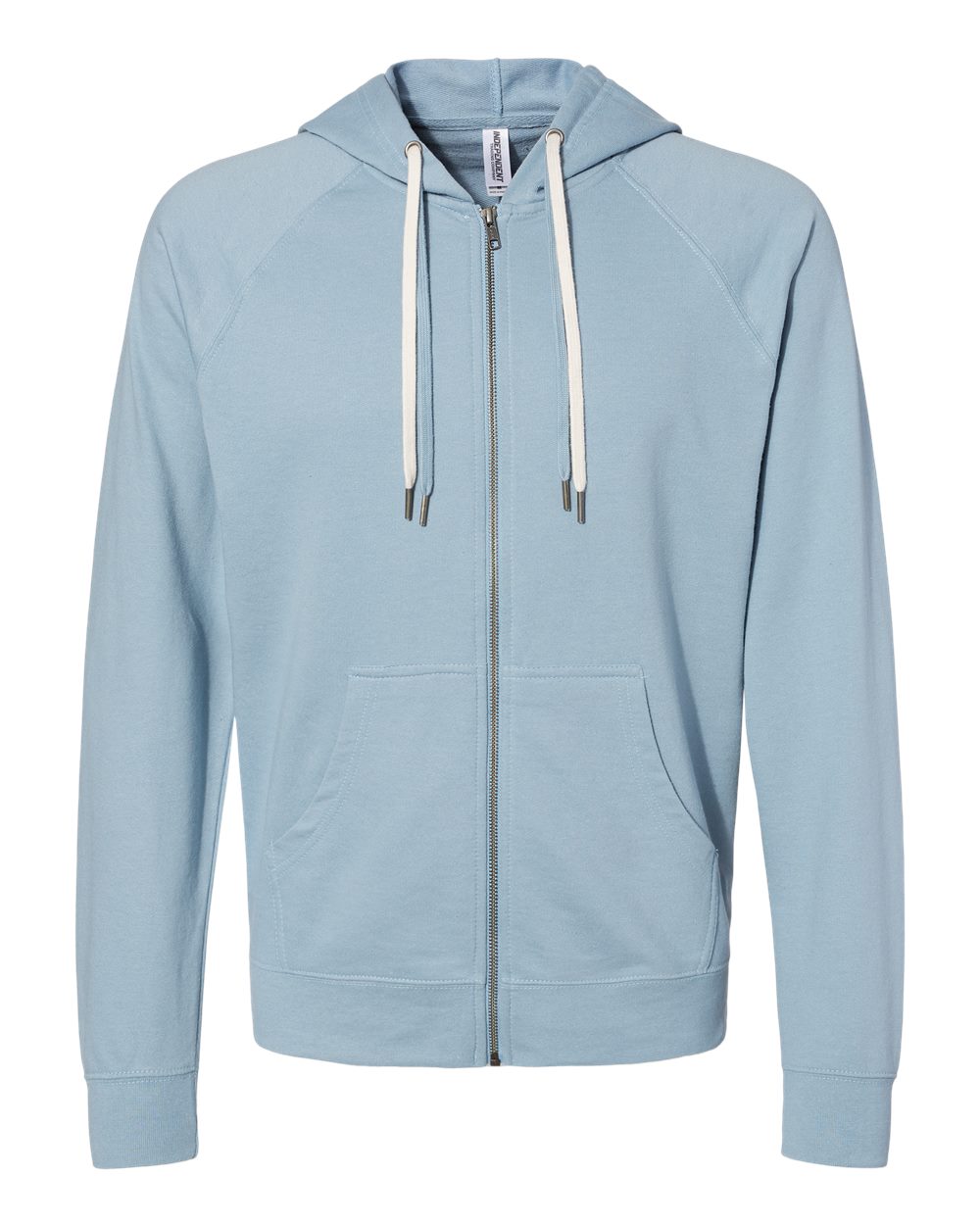 Independent Trading Co. Icon Lightweight Loopback Terry Full-Zip Hooded Sweatshirt SS1000Z