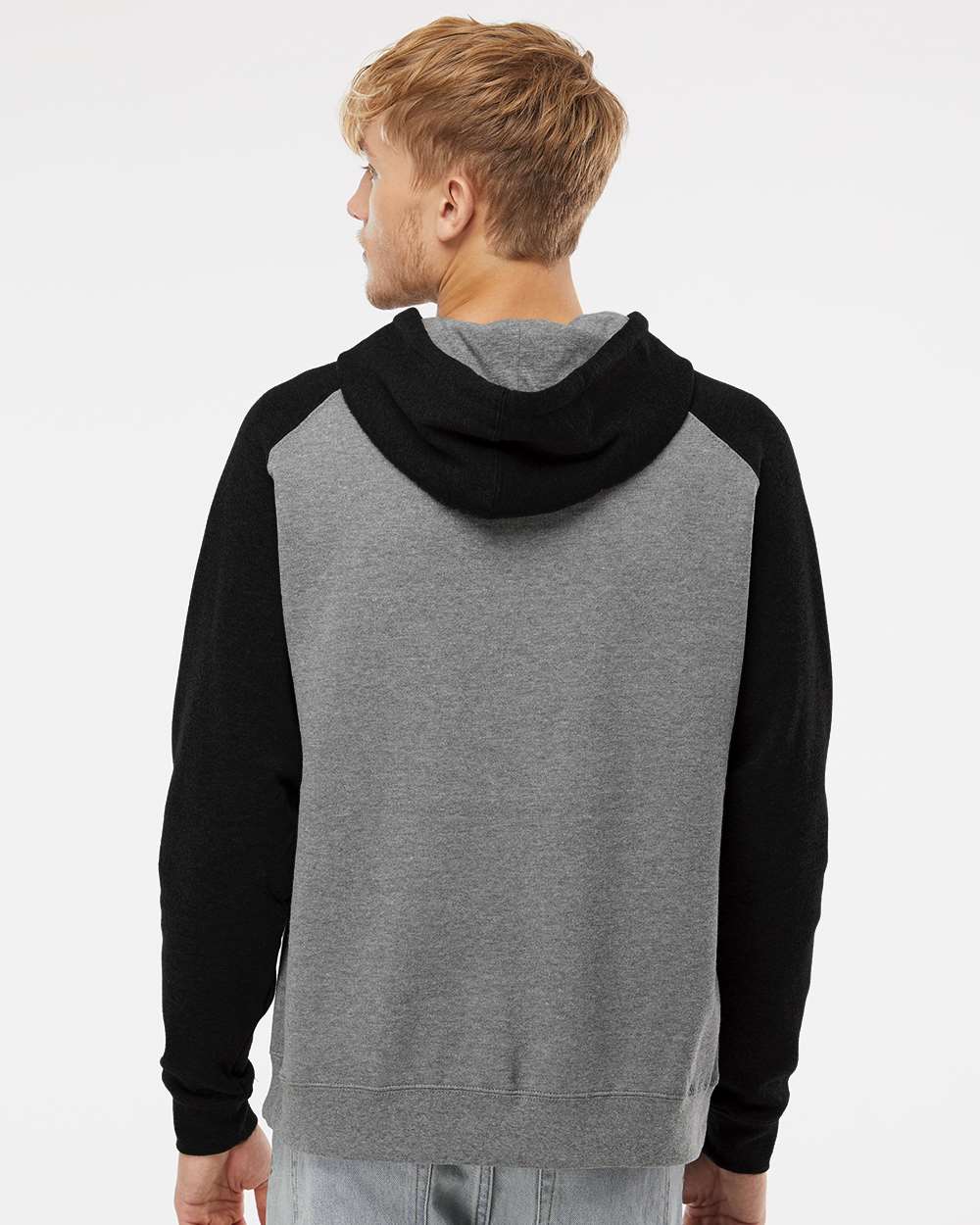 Independent Trading Co. Raglan Hooded Sweatshirt IND40RP