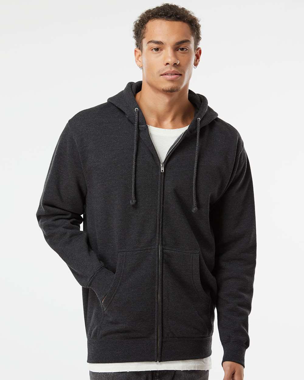 Independent Trading Co. Heavyweight Full-Zip Hooded Sweatshirt (IND4000Z)