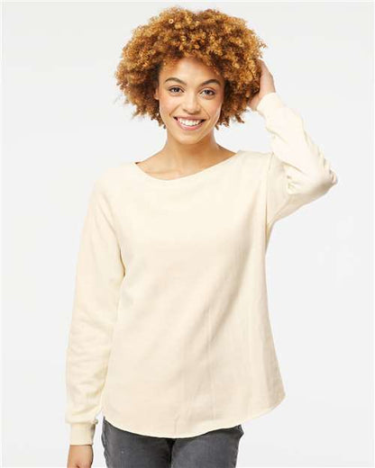 Women's California Wave Wash Crewneck Sweatshirt -  - 8811
