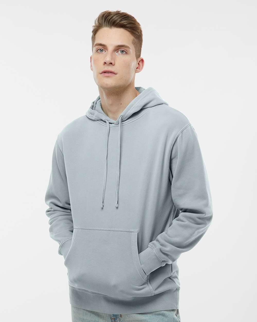 Independent Trading Co. Midweight Pigment-Dyed Hooded Sweatshirt PRM4500