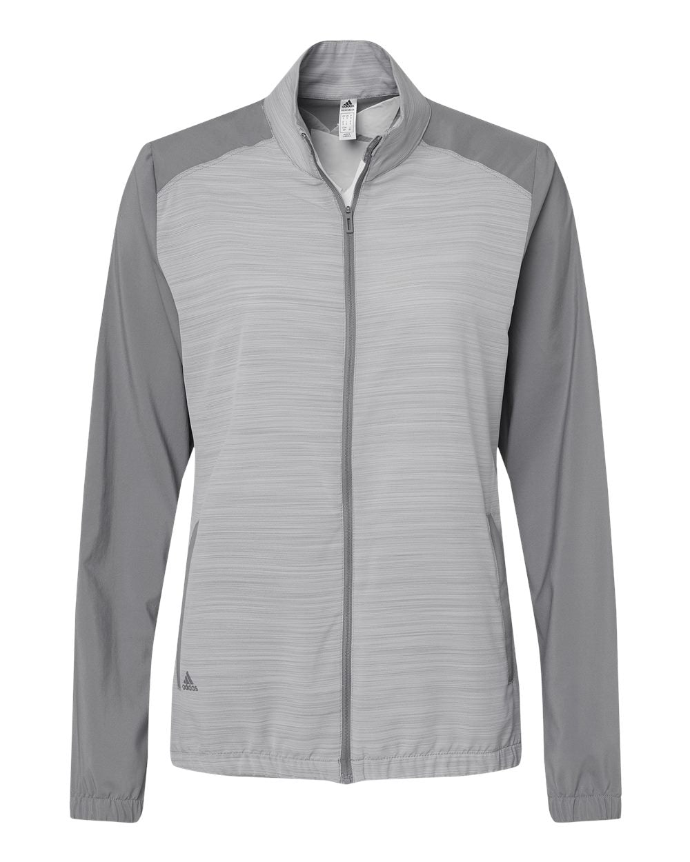 Adidas Women's Heather Block Full-Zip Windshirt A547