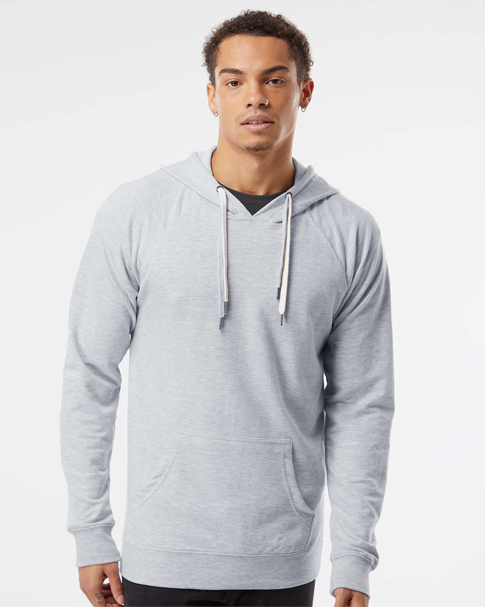 Independent Trading Co. Icon Lightweight Loopback Terry Hooded Sweatshirt SS1000