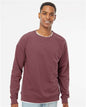 Unisex Icon Lightweight Loopback Terry Crewneck Sweatshirt -  - 9136