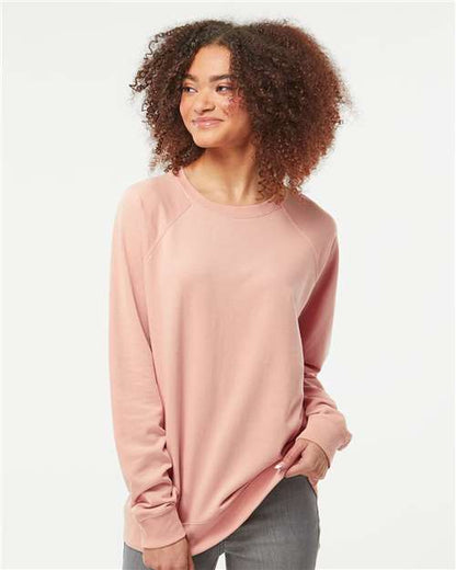 Unisex Icon Lightweight Loopback Terry Crewneck Sweatshirt -  - 9136