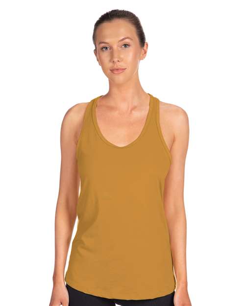 Women's Ideal Racerback Tank - Antique Gold -  - 3895 - Toronto Screen Printing- Color