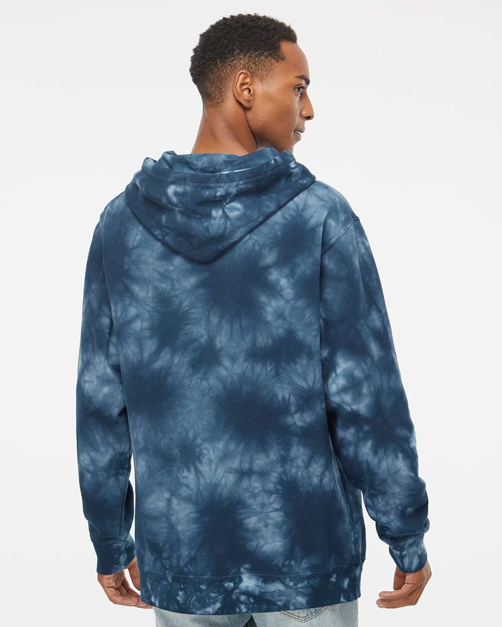 Independent Trading Co. Midweight Tie-Dyed Hooded Sweatshirt PRM4500TD