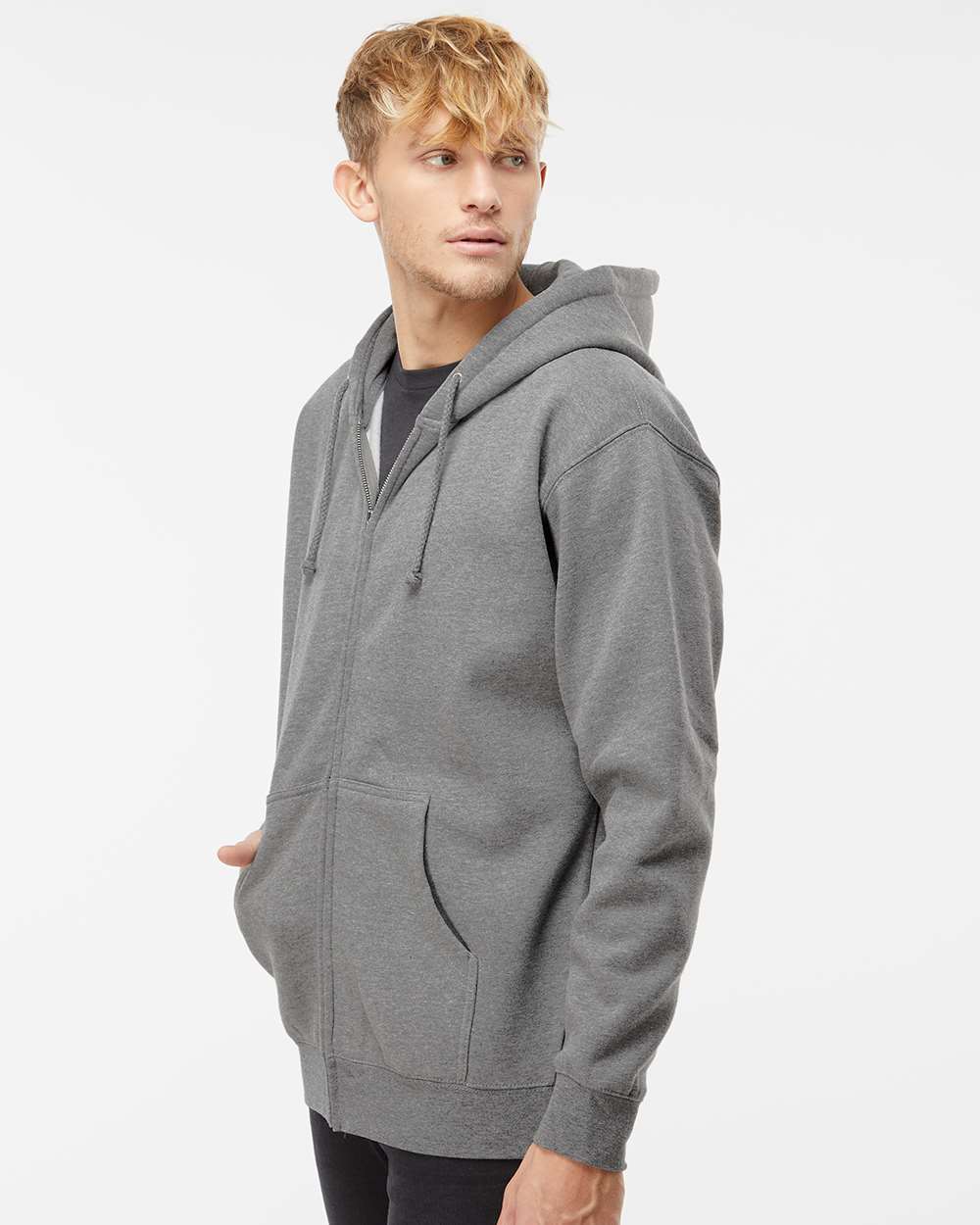 Independent Trading Co. Heavyweight Full-Zip Hooded Sweatshirt (IND4000Z)